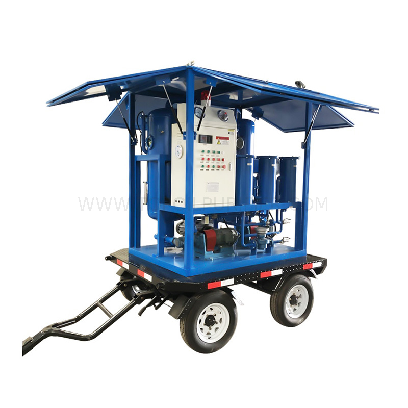 ZYD-M Outdoor Mobile Transformer Oil Purification Plant