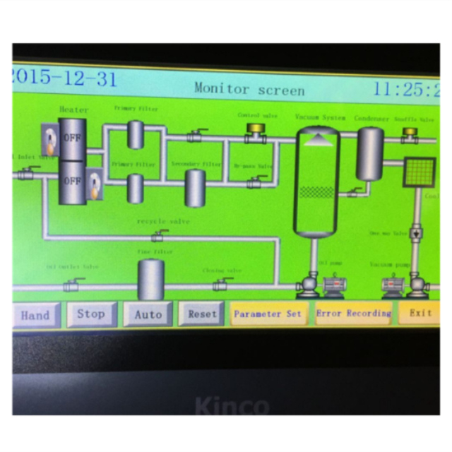Series TYA -A fully automatic lubricating oil purifier 