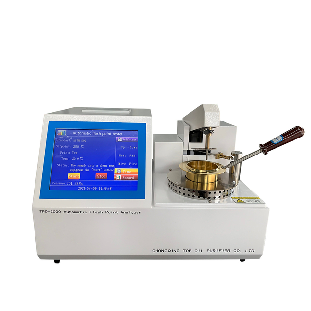 ASTM D92 TPO-3000 Fully Automatic Flash Point Analyzer (Open-Cup)