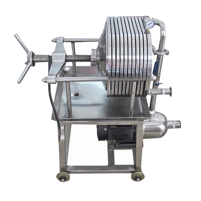 Series BAS Portable Type Stainless Steel Filter Press