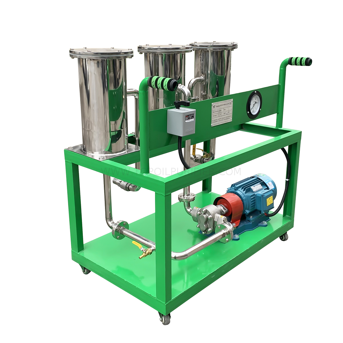 JL-S Portable Stainless Steel Oil Filter Machine