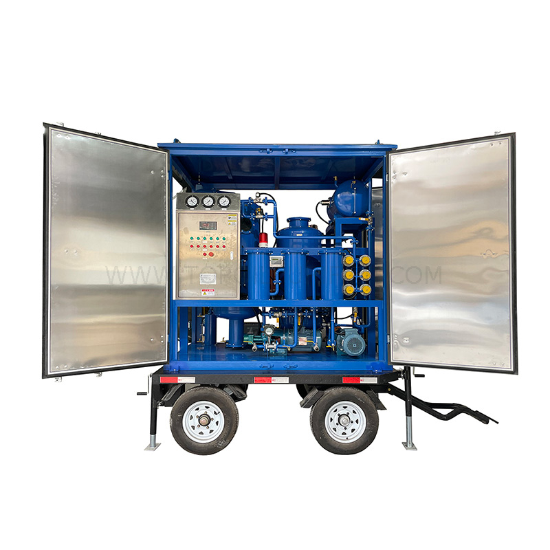ZYB-M Outdoor Mobile Transformer Oil Recycling Machine