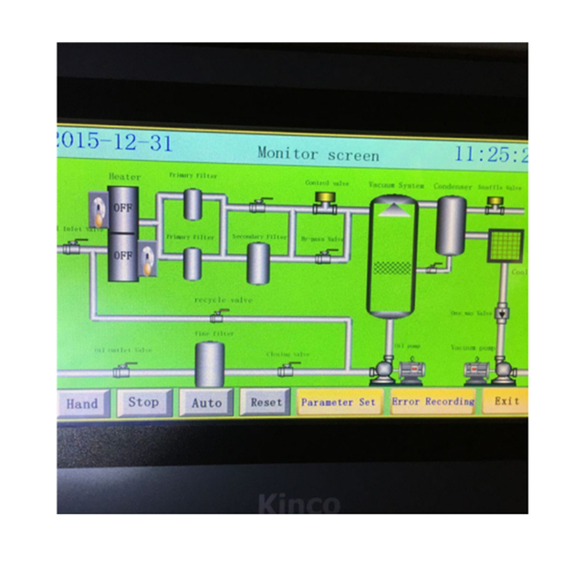 Series COP -A fully automatic cooking oil filtration system